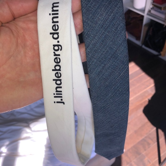 J Lindeberg Skinny denim Tie - Picture 2 of 2
